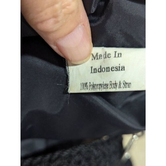 The Sak Vintage Women's Black Polypropylene Double Handle Iconic Handbag - Picture 6 of 8